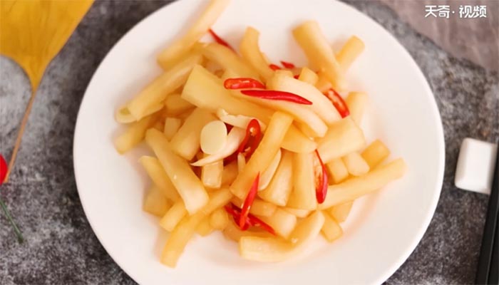 酱腌萝卜条的做法 酱腌萝卜条怎么做