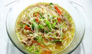 怎么做肉丝面最好吃 怎么做肉丝面最好吃视频