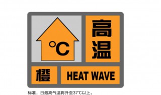 高温橙色预警有什么用（什么是高温橙色预警）