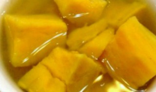 红薯糖水的做法（木瓜红薯糖水的做法）