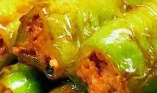 尖椒酿肉的家常做法（虎皮尖椒酿肉的家常做法）