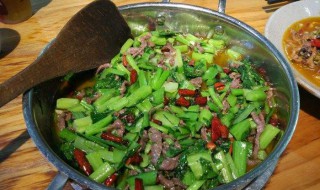 贵州青菜牛肉的做法 贵州青菜牛肉的做法和配料