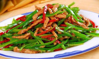 肉丝炒辣椒丝的做法 肉丝炒干辣椒丝的做法