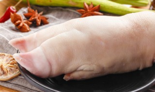 广东猪脚姜醋的做法 广东猪脚姜醋的做法大全