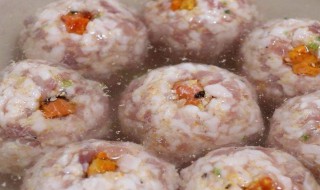 蟹粉狮子头做法（蟹肉狮子头做法大全）