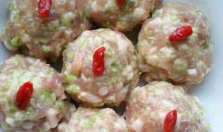 肉丸蒸丸子的做法（肉丸蒸丸子的做法窍门）