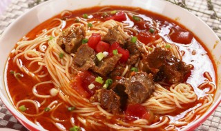 牛肉茄汁面怎么做 牛肉茄汁面怎么做好吃