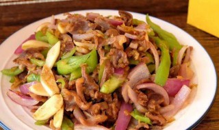 青椒炒鸡胗（青椒炒鸡胗图片）