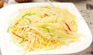 炒土豆丝最简单的方法（炒土豆丝最简单的方法窍门）