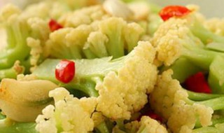 菜花怎么炒（菜花怎么炒好吃）