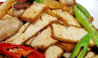 青椒炒豆干（青椒炒豆干的做法窍门）