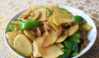 青椒土豆片（青椒土豆片的做法）