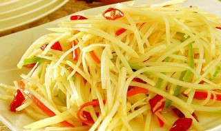 土豆丝儿家常做法（土豆丝儿家常做法大全）
