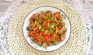 辣炒扇贝肉（辣炒扇贝肉怎么做）