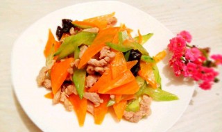 红萝卜炒肉（红萝卜炒肉可以隔夜吃吗）