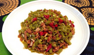 酸豆角炒肉末（酸豆角炒肉末是哪里的菜）