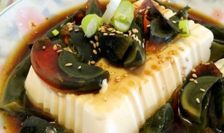 皮蛋豆腐凉拌的做法 皮蛋豆腐凉拌的做法 家常