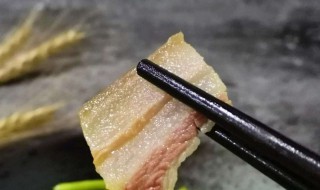 咸肉的腌制方法 自制咸肉的腌制方法