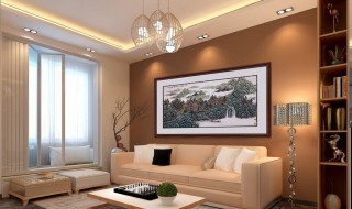 客厅山水画风水讲究 客厅山水画风水讲究 鸿运当头