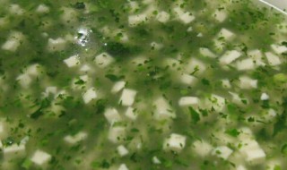 荠菜豆腐羹（荠菜豆腐羹图片）
