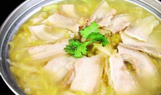酸菜炖白肉 酸菜炖白肉粉条怎样做