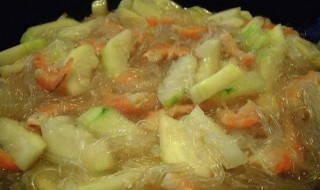 节瓜粉丝煲（节瓜粉丝煲图片）