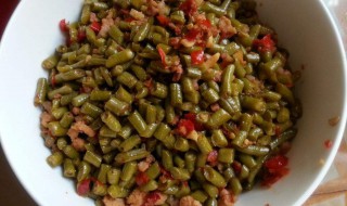 酸豆角做法
