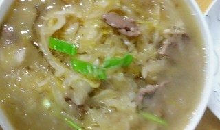 白肉酸菜的做法 白肉酸菜怎么做好吃