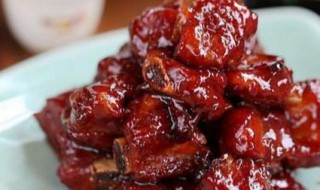 酸梅酱排骨（酸梅酱排骨蒸）