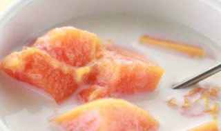 木瓜酸奶丰胸的做法（木瓜酸奶丰胸的做法视频教程）