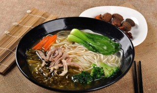 正宗酸菜肉丝面的做法 酸菜肉丝面怎样做