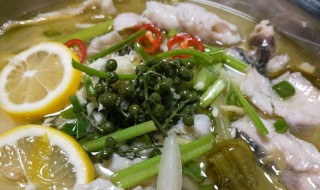 柠檬酸菜鱼的做法步骤（柠檬酸菜鱼做法柠檬酸菜鱼图）