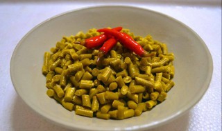 如何做酸豆角 如何做酸豆角咸菜
