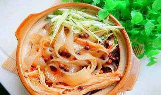 酸辣土豆粉 酸辣土豆粉做法和配料