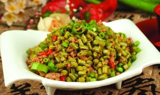 肉末炒酸豆角 肉末炒酸豆角要焯水吗
