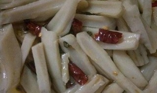 酸辣藕条的做法（酸辣藕条的做法视频）