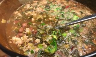 酸菜红豆汤的做法（云南酸菜红豆汤的做法）