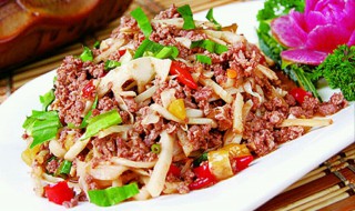 酸笋炒牛肉的做法（牛肉炒酸笋怎么炒好吃）