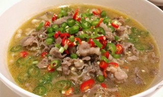 酸汤肥牛的家常做法（酸汤肥牛的家常做法大全）