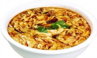 酸辣鸡蛋汤（酸辣鸡蛋汤热量）