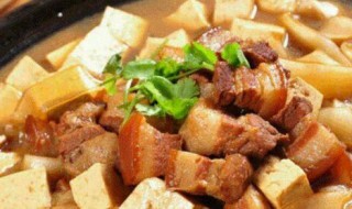 炖五花肉的做法 干豆角炖五花肉的做法