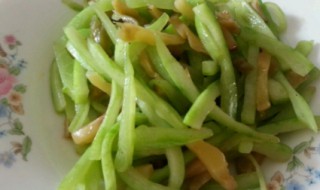 炒西瓜皮的做法 炒西瓜皮的做法大全 菜谱