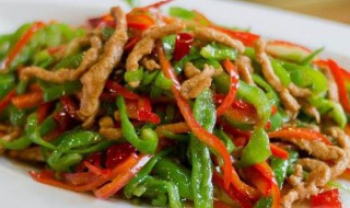 家常青椒肉丝的做法 家常青椒肉丝的做法写出来