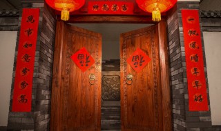 春连正确贴法 春连何时贴