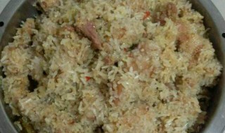 糯米油饭的做法（糯米油饭的做法大全）