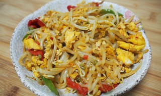 豆芽炒鸡蛋的家庭制作方法 豆芽炒鸡蛋的家常做法