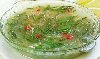 莼菜汤的家常做法（莼菜汤的家常做法视频）