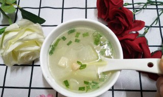 干贝冬瓜汤的家常做法（干贝冬瓜汤的家常做法视频）