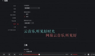 网易云怎么显示歌词（网易云怎么显示歌词在屏幕苹果手机）