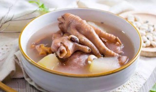 花生鸡脚汤的做法（木瓜花生鸡脚汤的做法）